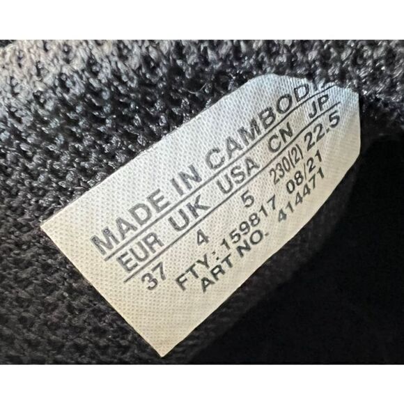 Salomon Speedcross Vario Black Yellow Mens Trail Running Shoes Sneaker Size 5 - Picture 7 of 9